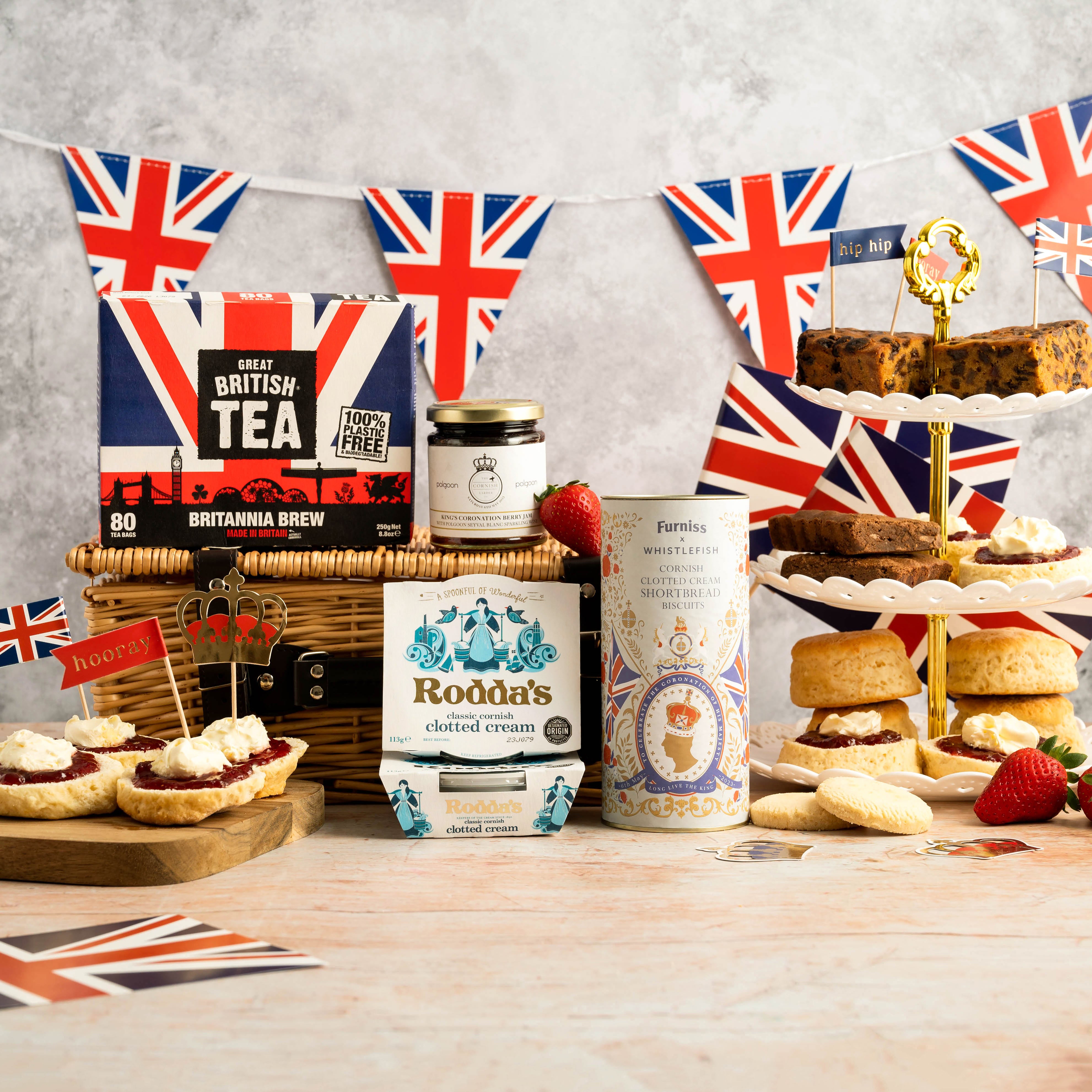 Kings Coronation Afternoon Tea Hampers Tagged "creamteas" The
