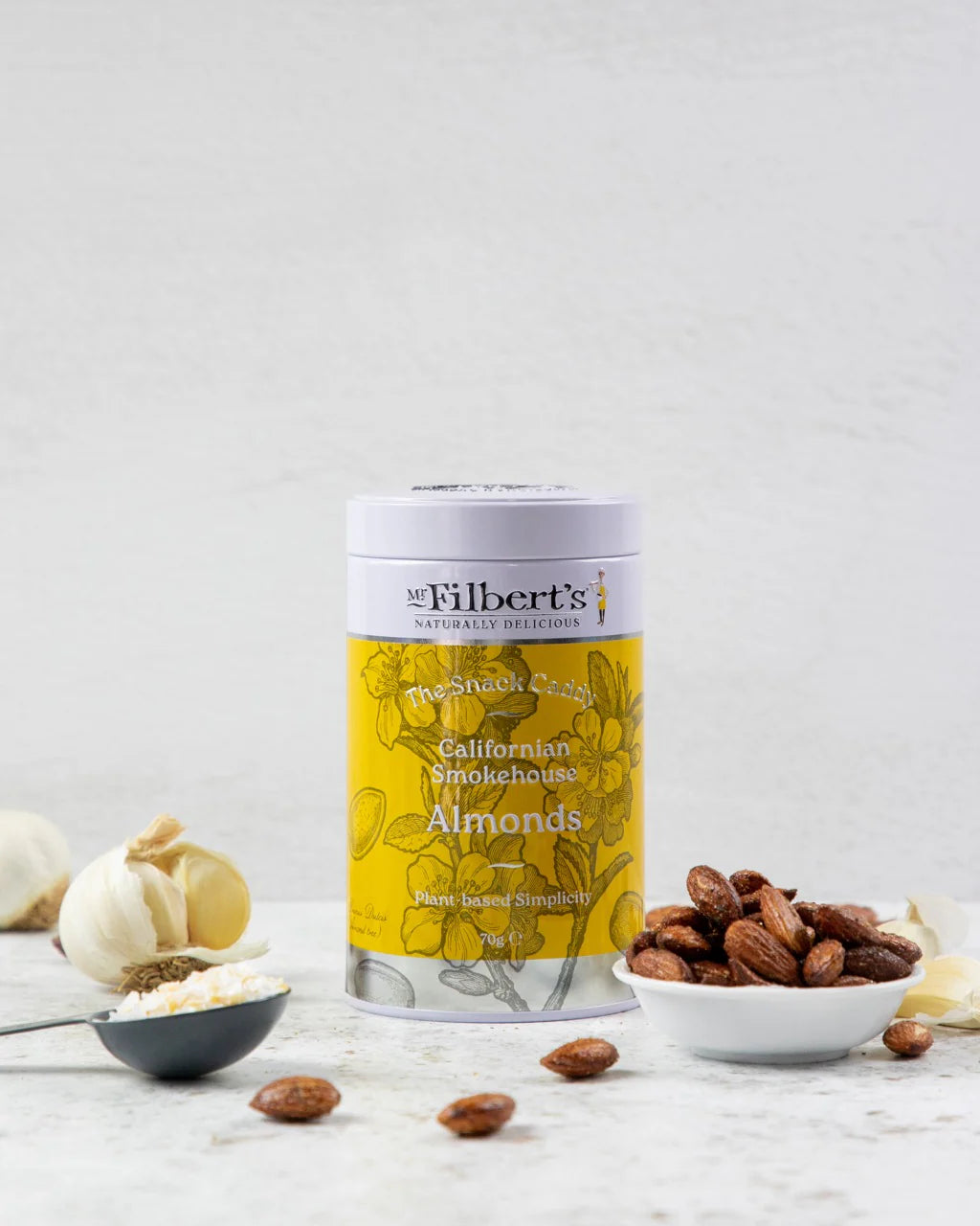 Mr. Filbert's Smokehouse Almonds Tin 70g