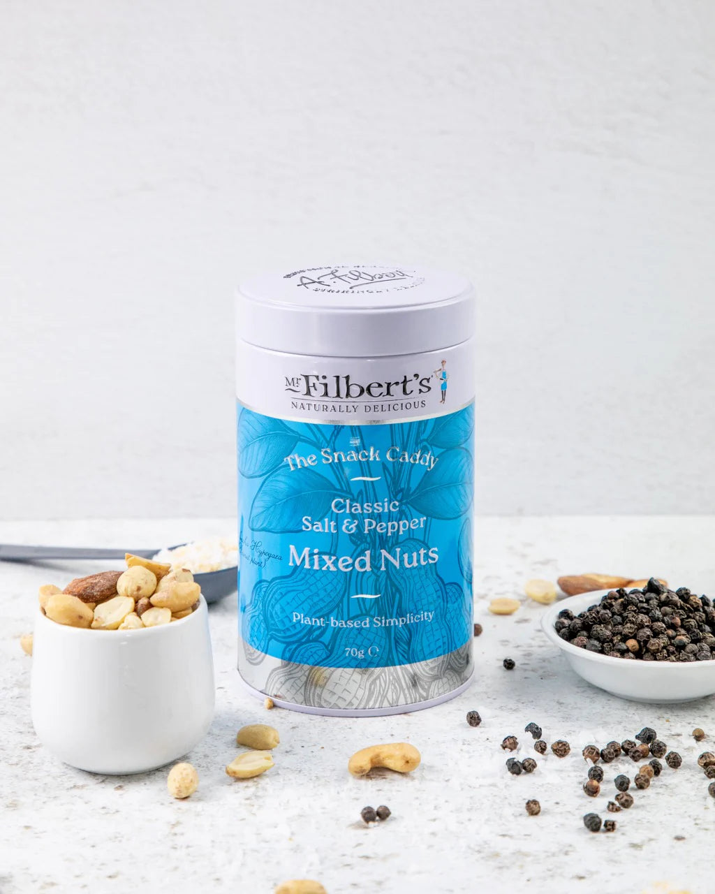 Mr. Filbert's Classic Salt & Pepper Mix Tin 70g