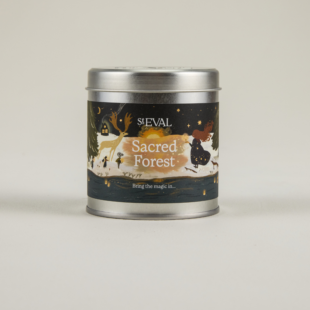 St Eval Sacred Forest, Scented Christmas Tin Candle