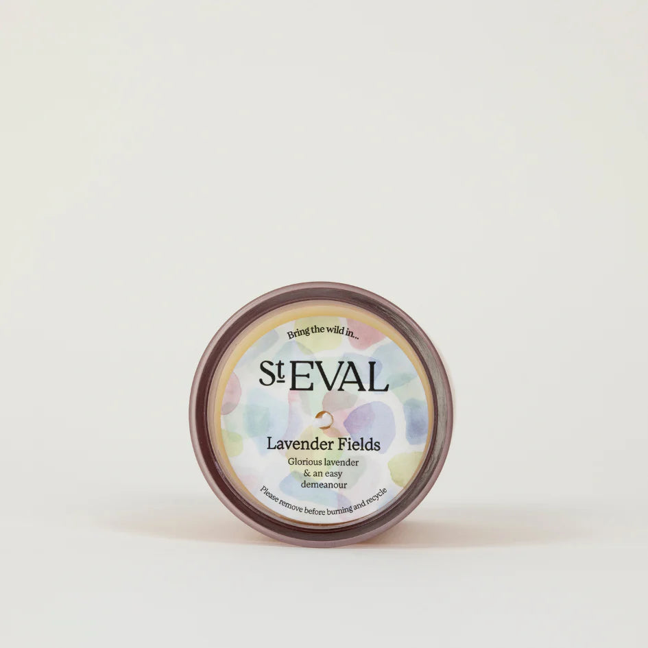 St Eval Lavender Fields, Beachcombing Glass Candle