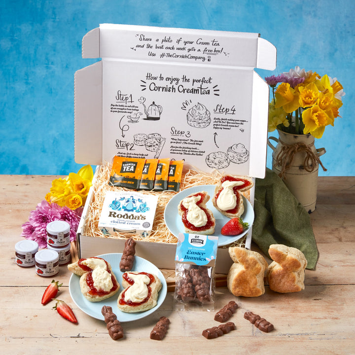 The Bunny Cream Tea Hamper