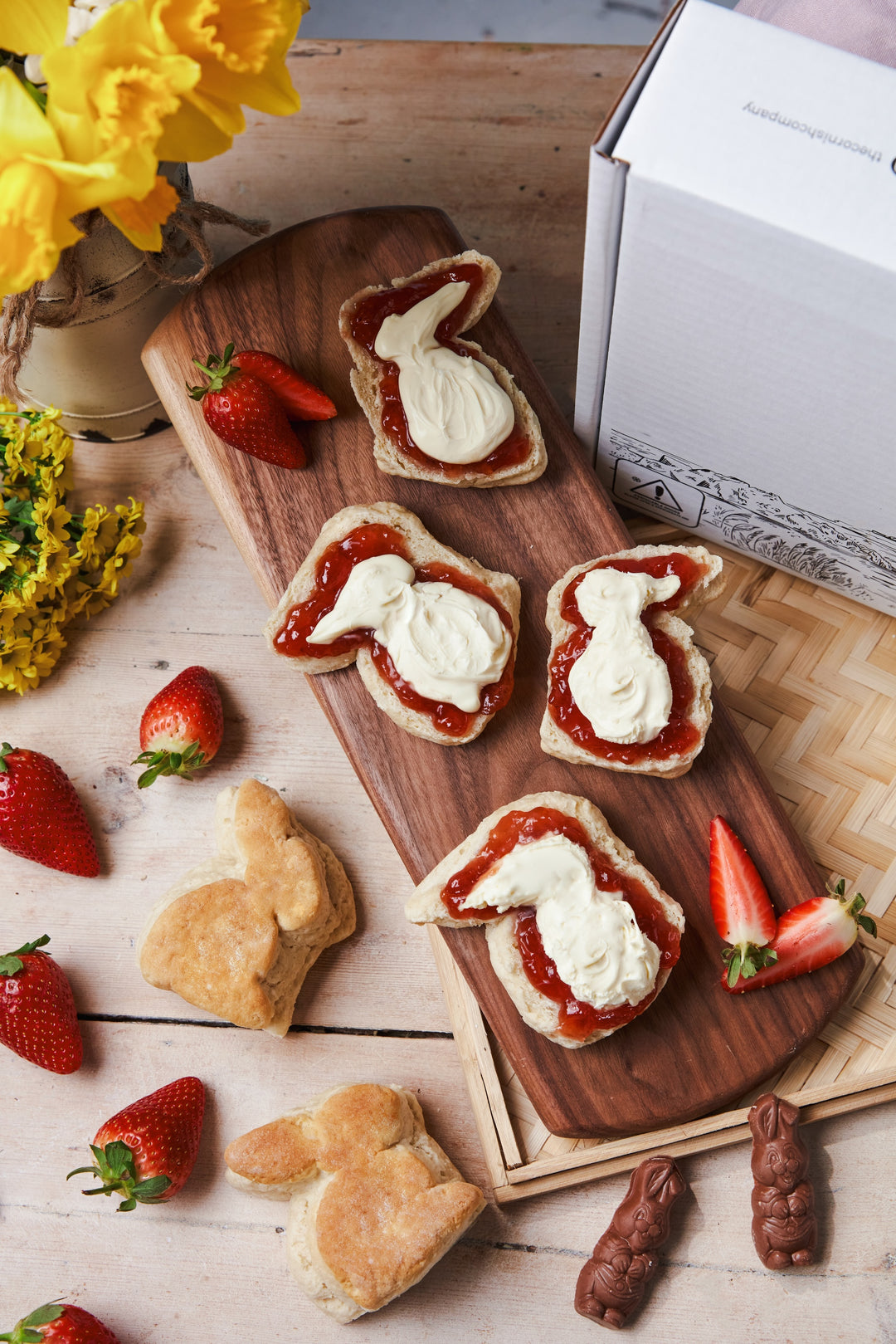 The Bunny Cream Tea Hamper