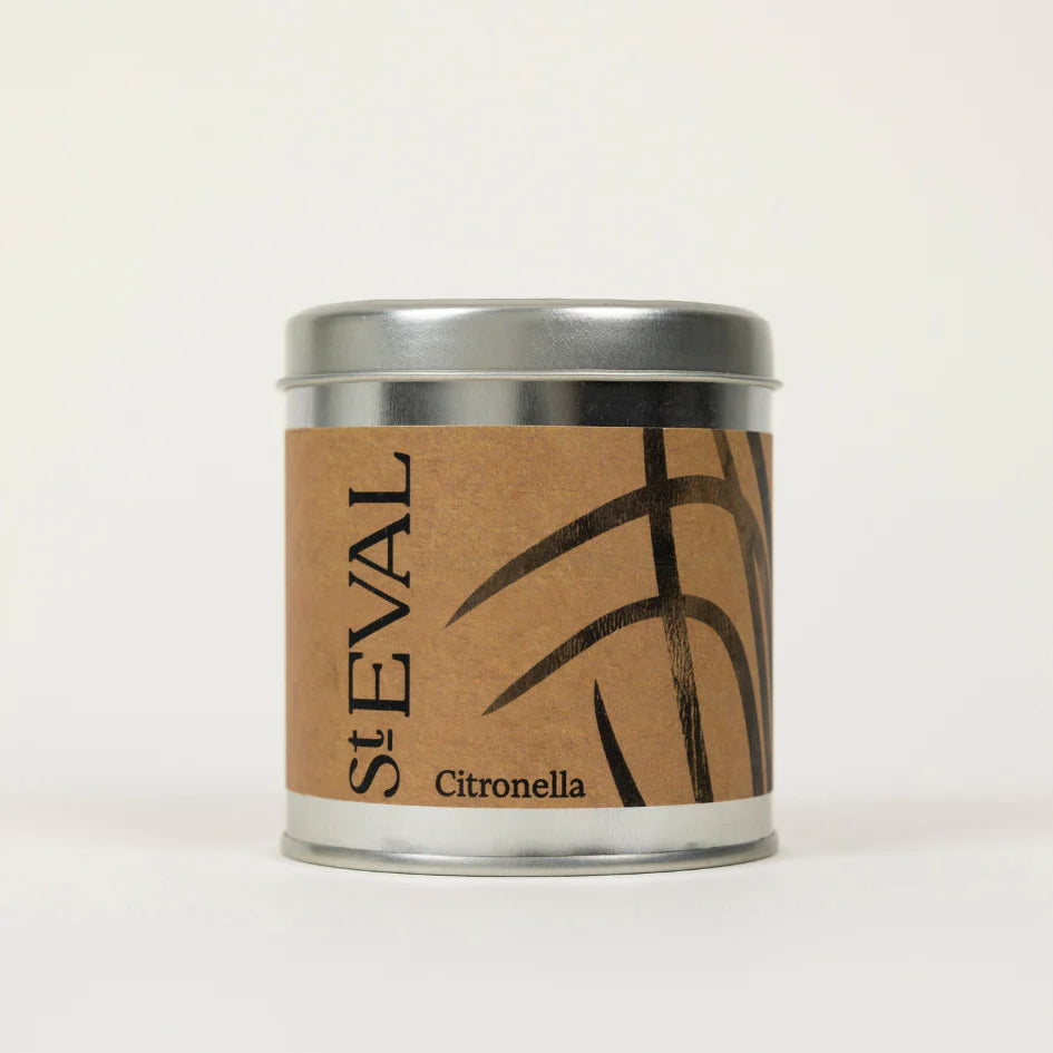 St Eval Citronella Tin Candle
