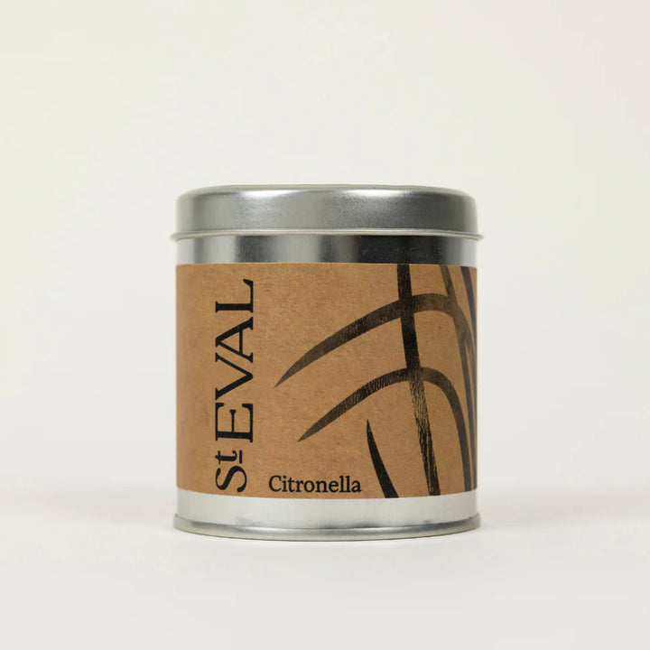St Eval Citronella Tin Candle