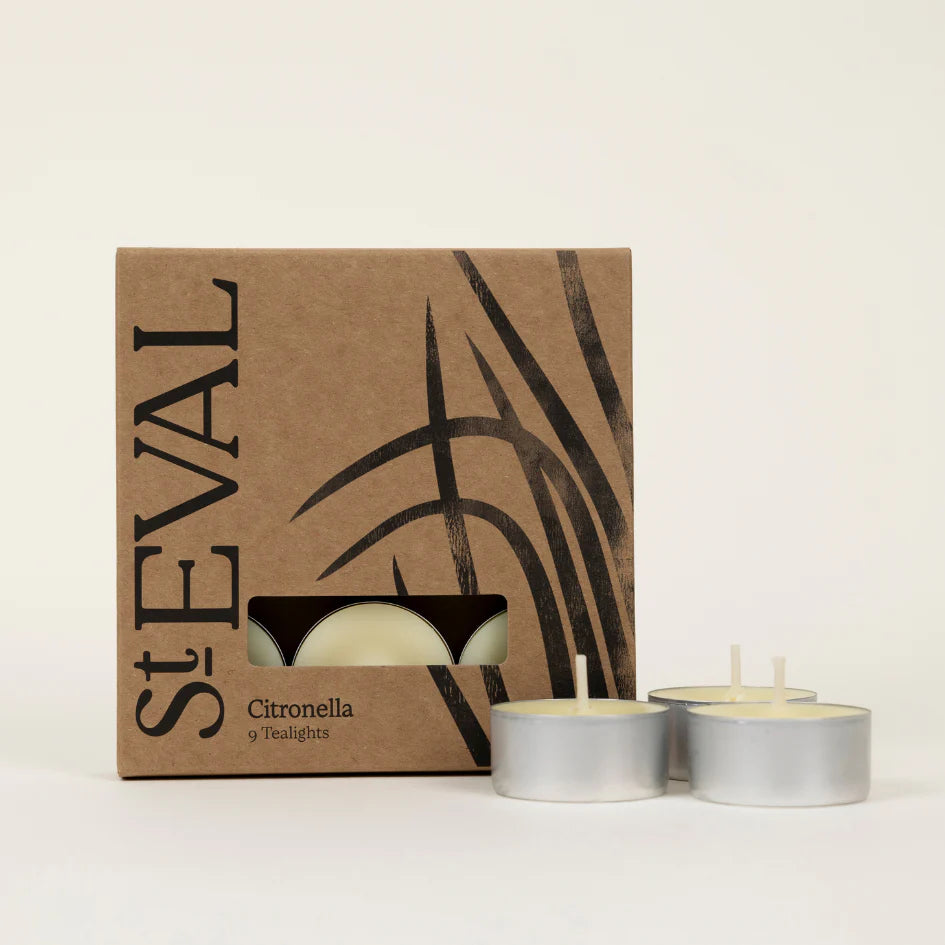 St Eval Citronella, Scented Tealights x 9