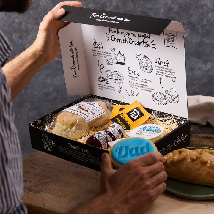 The Dad Pasty & Cream Tea Hamper