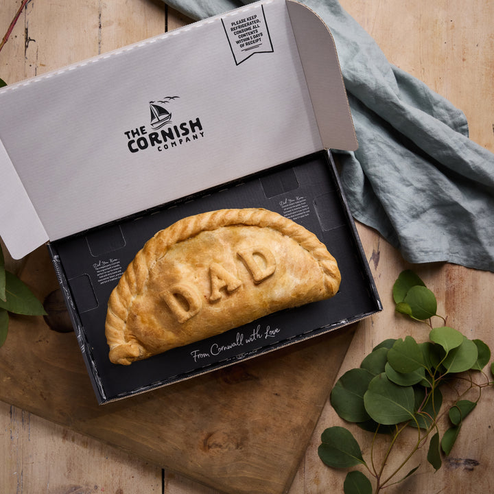 1 x Giant "DAD' Steak Cornish Pasty