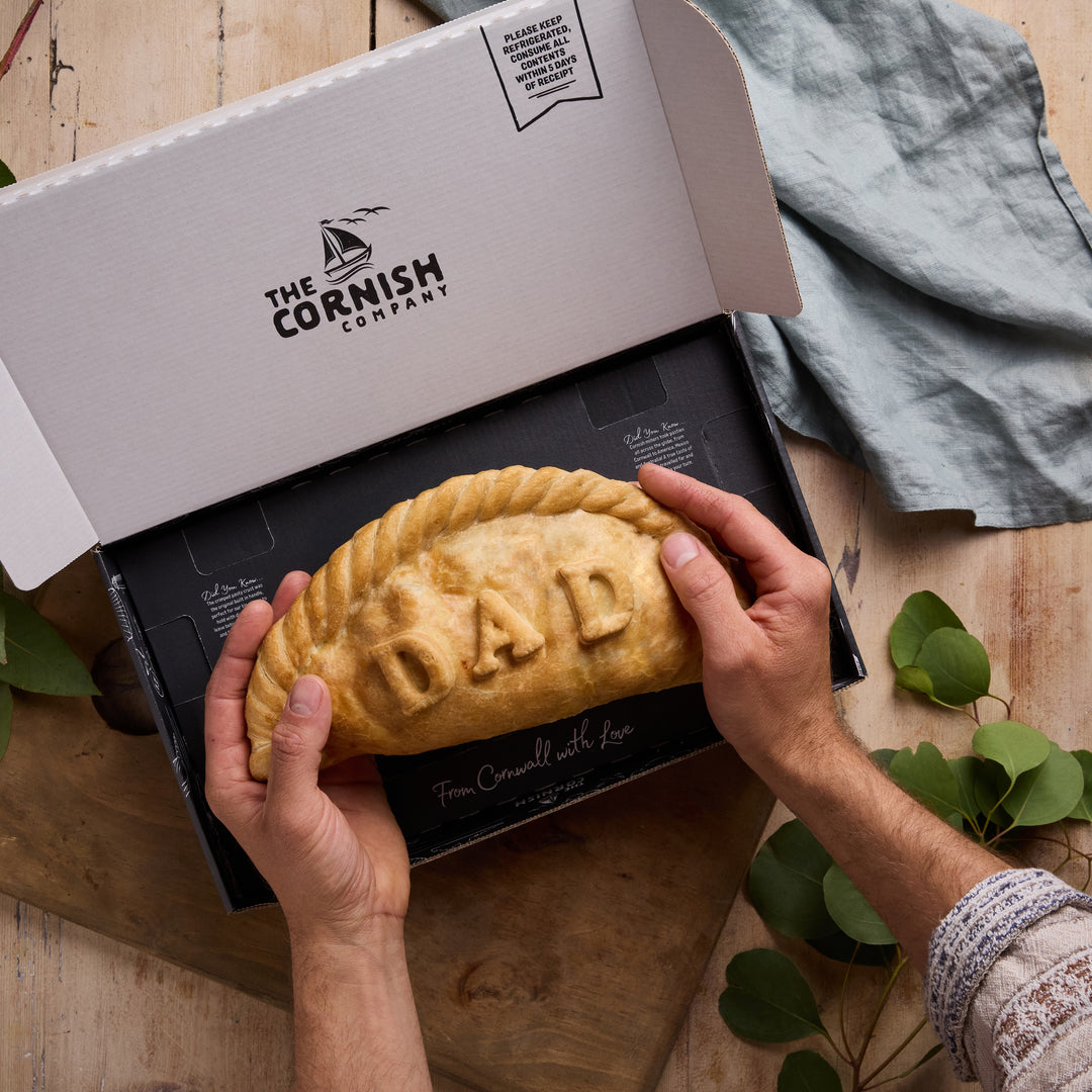 1 x Giant "DAD' Steak Cornish Pasty