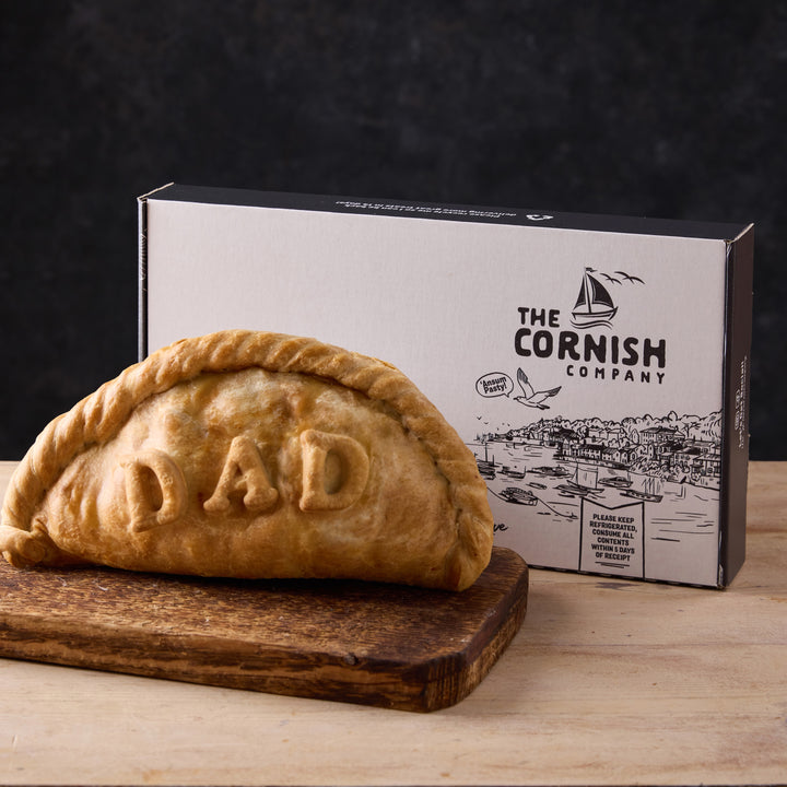 1 x Giant "DAD' Steak Cornish Pasty