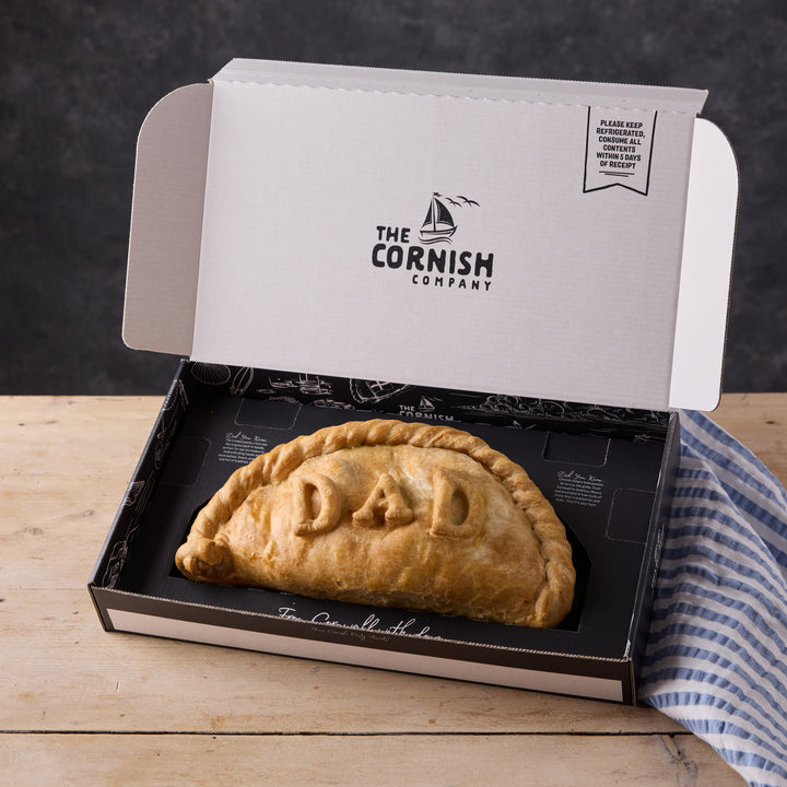 1 x Giant "DAD' Steak Cornish Pasty