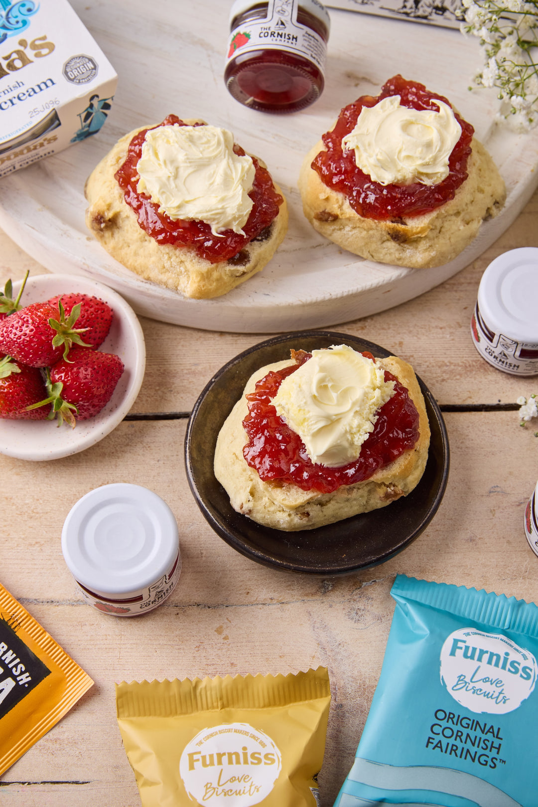 The Fruit Scone Cream Tea Hamper