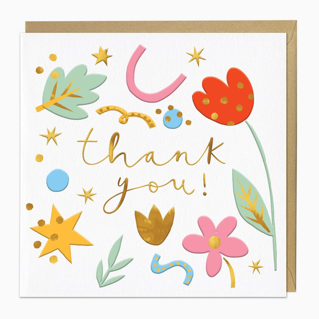 Thank You Icons Card