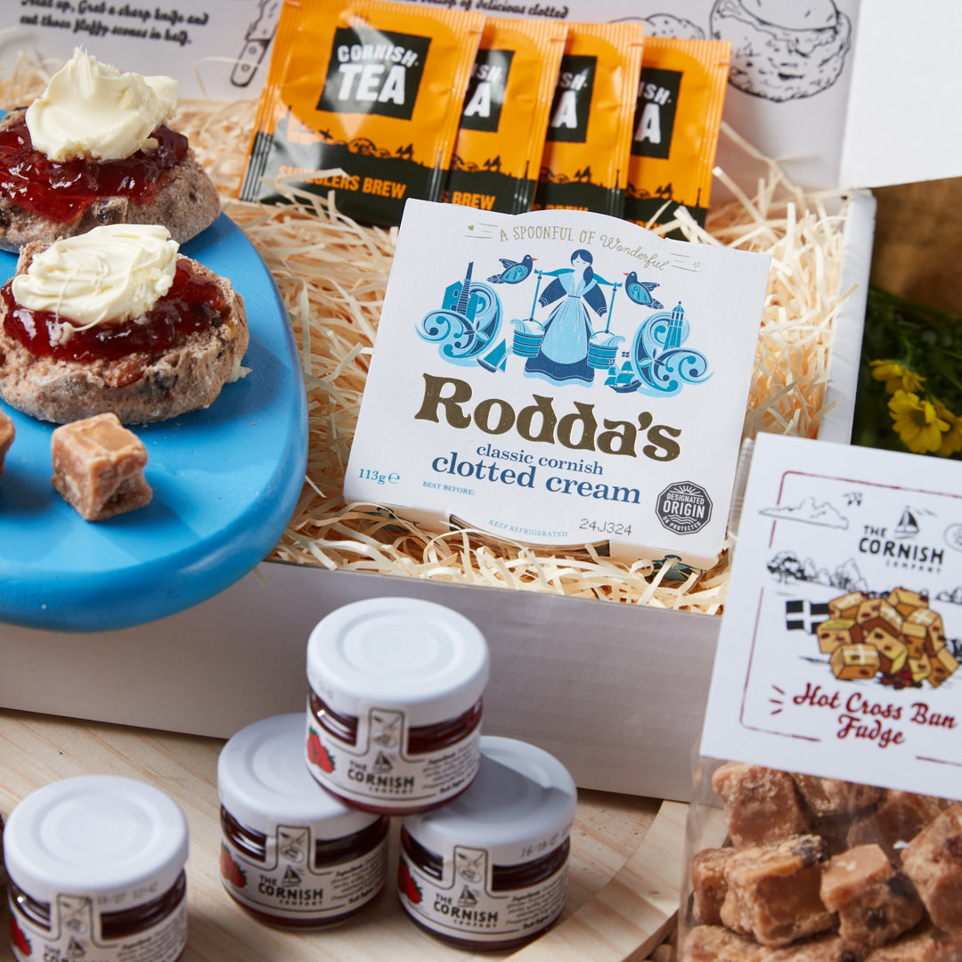The Hot Cross Scone Cream Tea Hamper