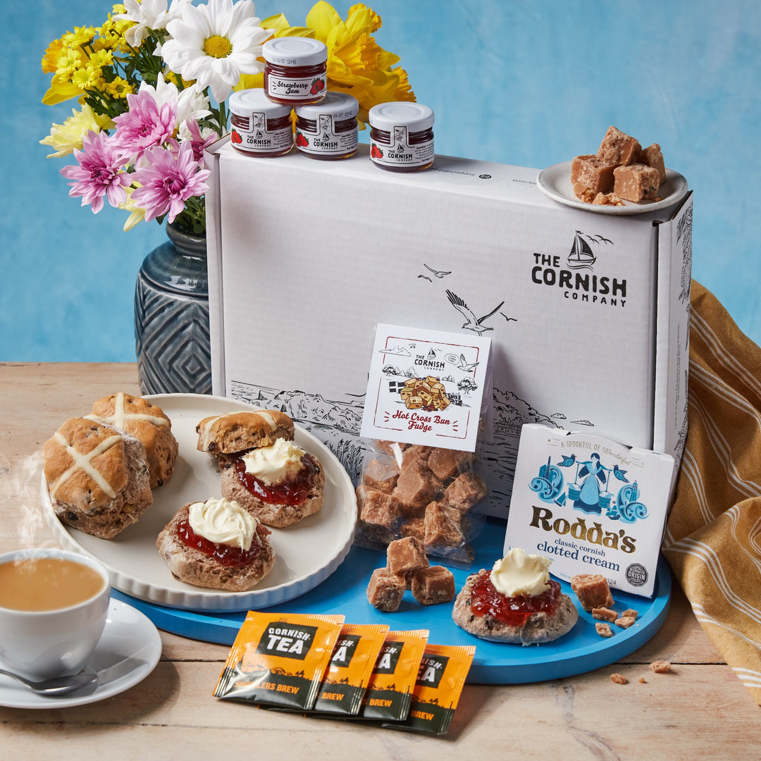 The Hot Cross Scone Cream Tea Hamper