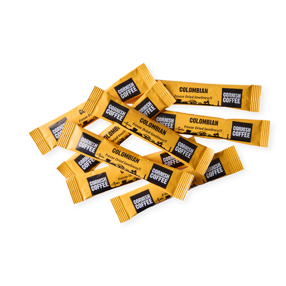Instant Cornish Coffee Sticks x 8