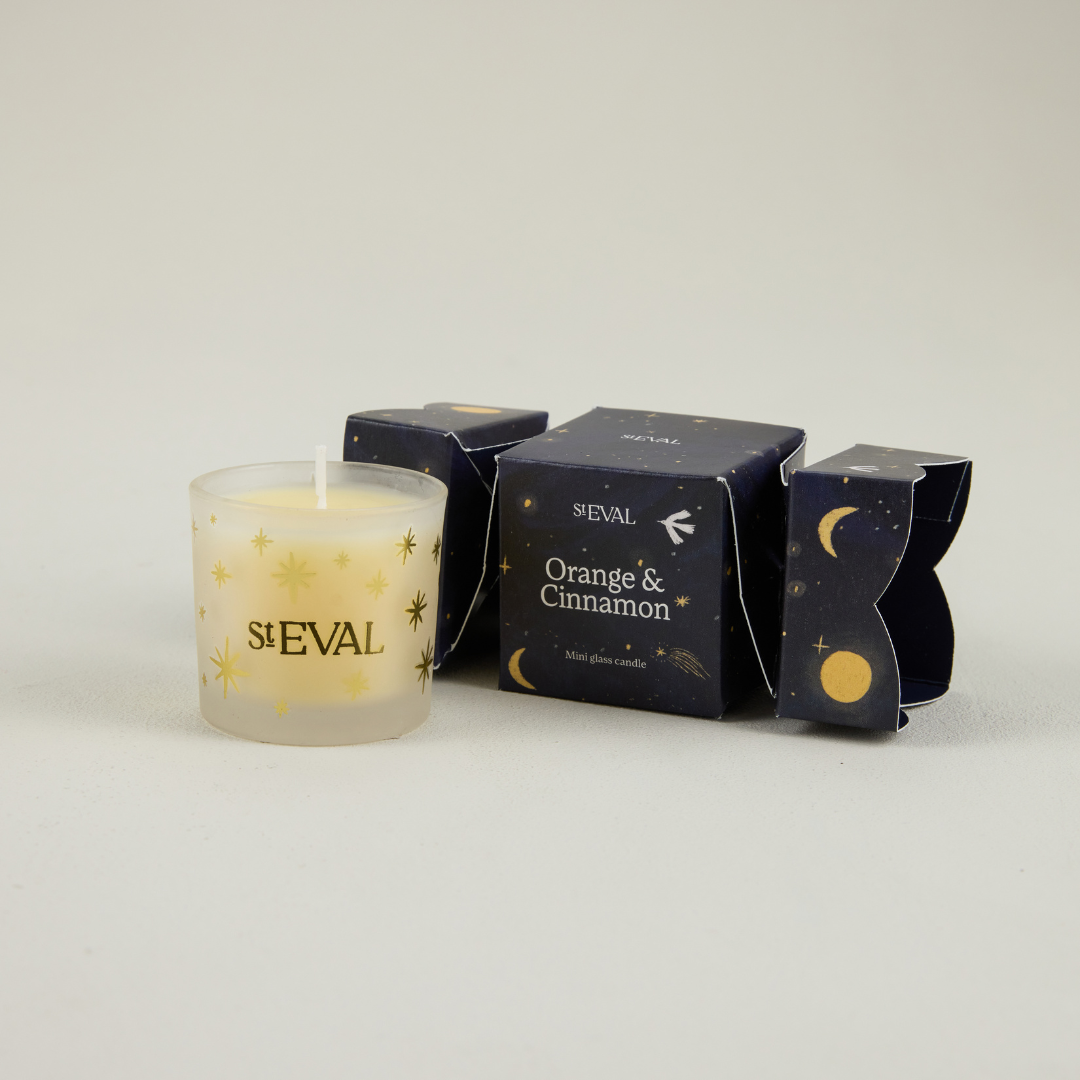 St Eval Orange & Cinnamon, Christmas Cracker Candle