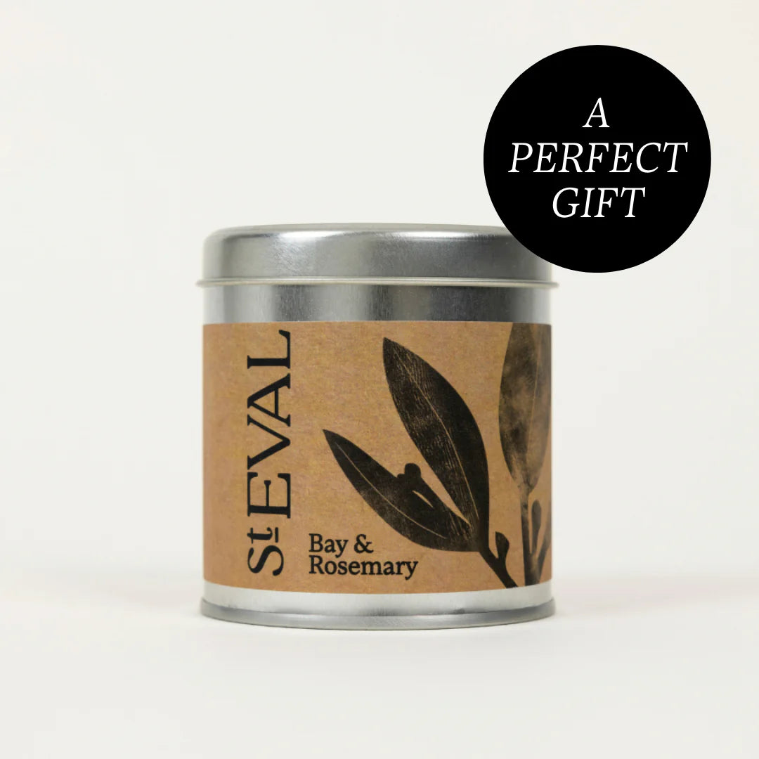 St Eval Bay & Rosemary Tin Candle