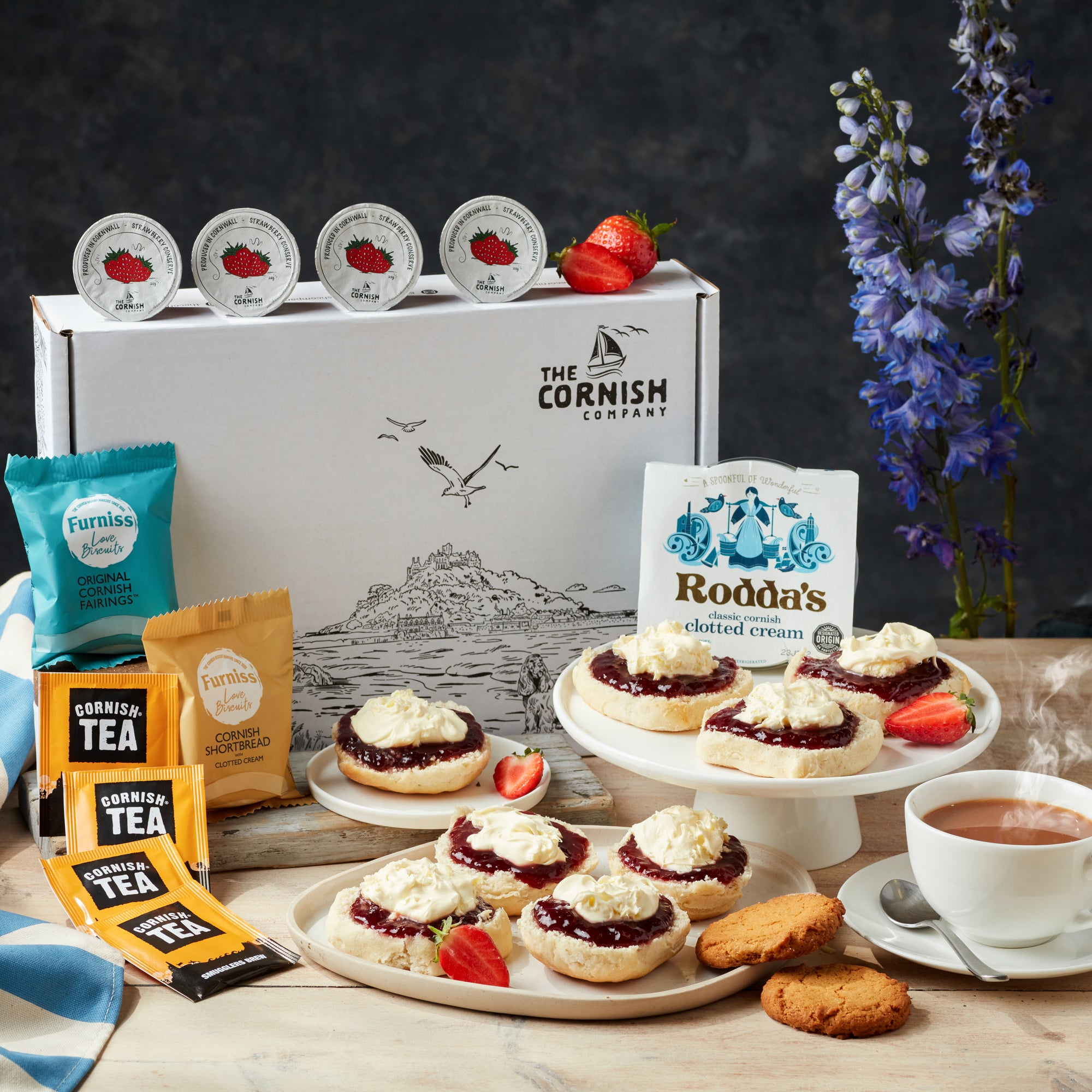 The Cream Tea Hamper – The Cornish Company