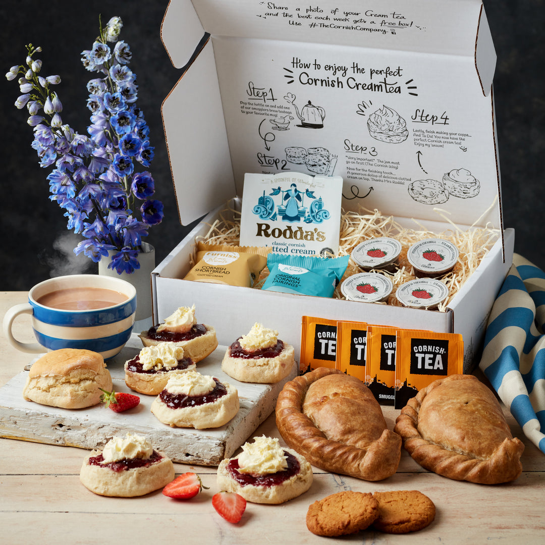 The Pasty & Cream Tea Hamper