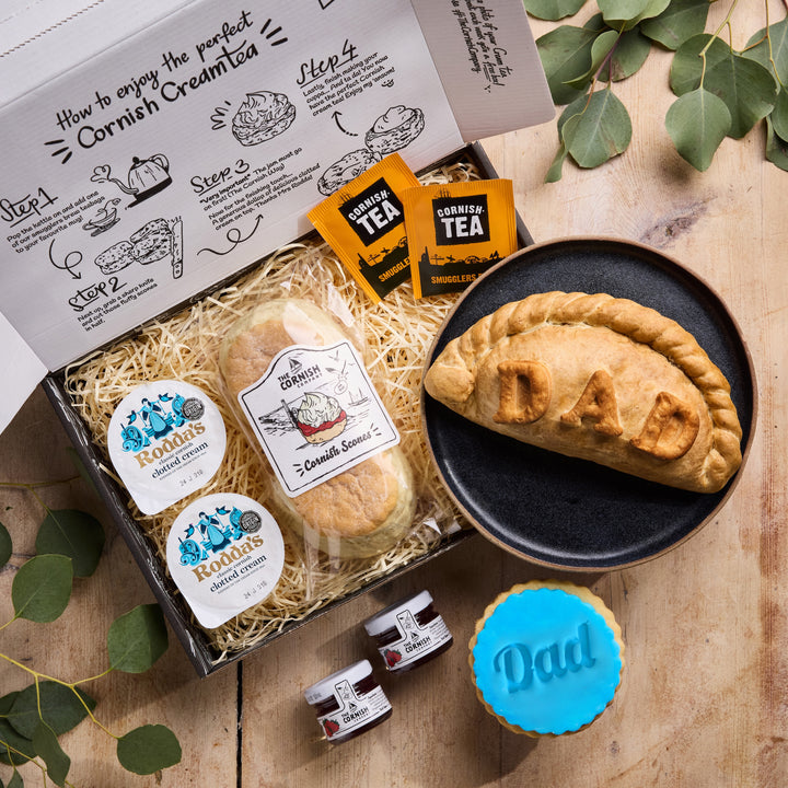 The Dad Pasty & Cream Tea Hamper
