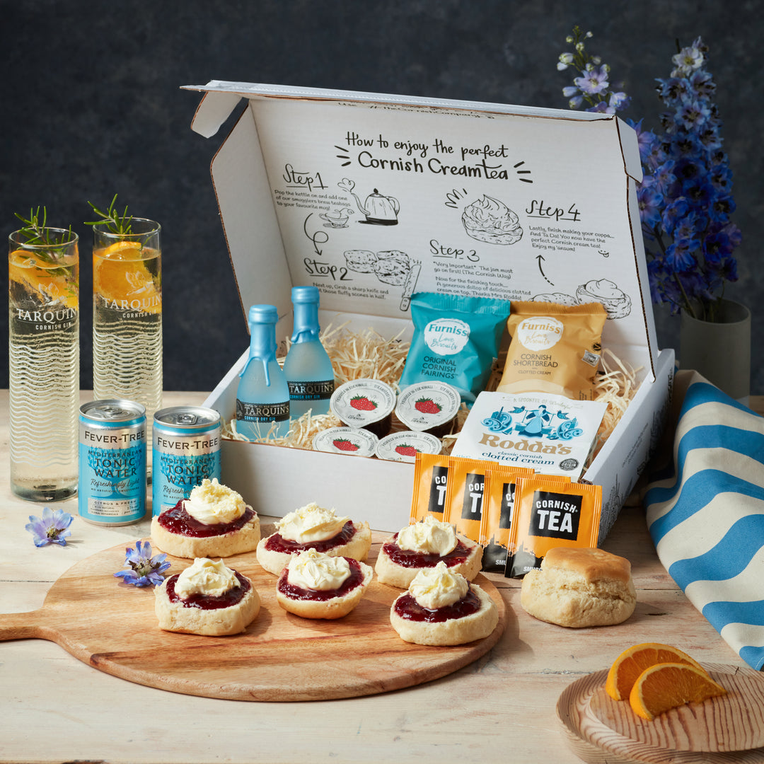 The Gin & Tonic Cream Tea Hamper