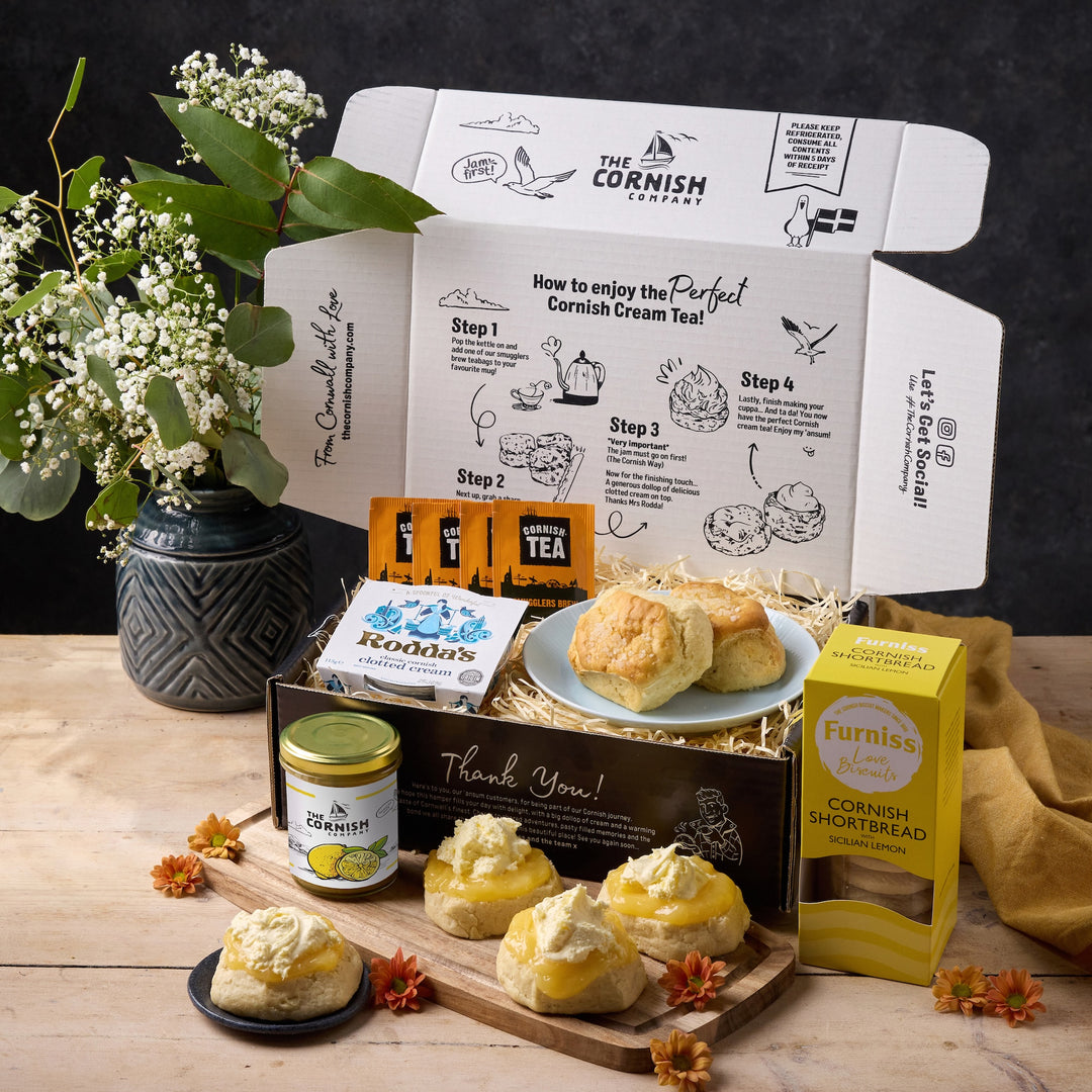 The Lemon Drizzle Cream Tea