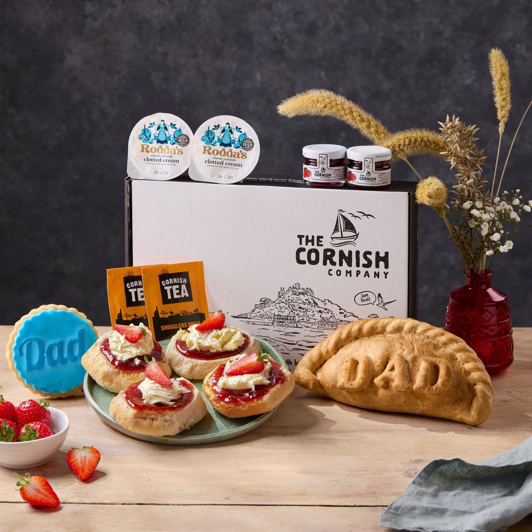 The Dad Pasty & Cream Tea Hamper