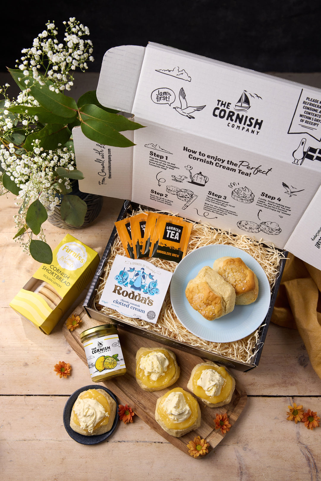 The Lemon Drizzle Cream Tea
