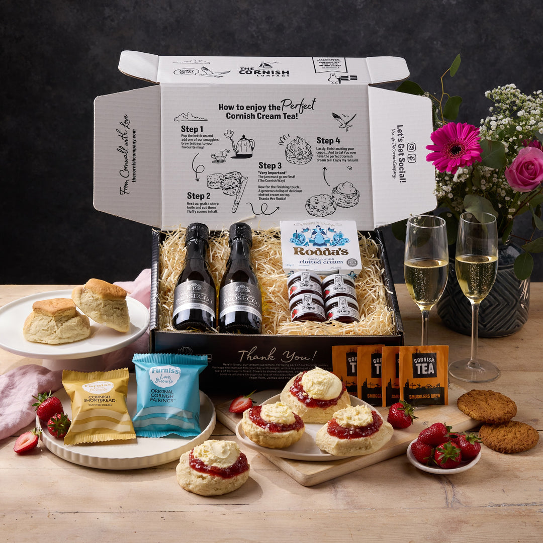 The Prosecco Cream Tea Hamper
