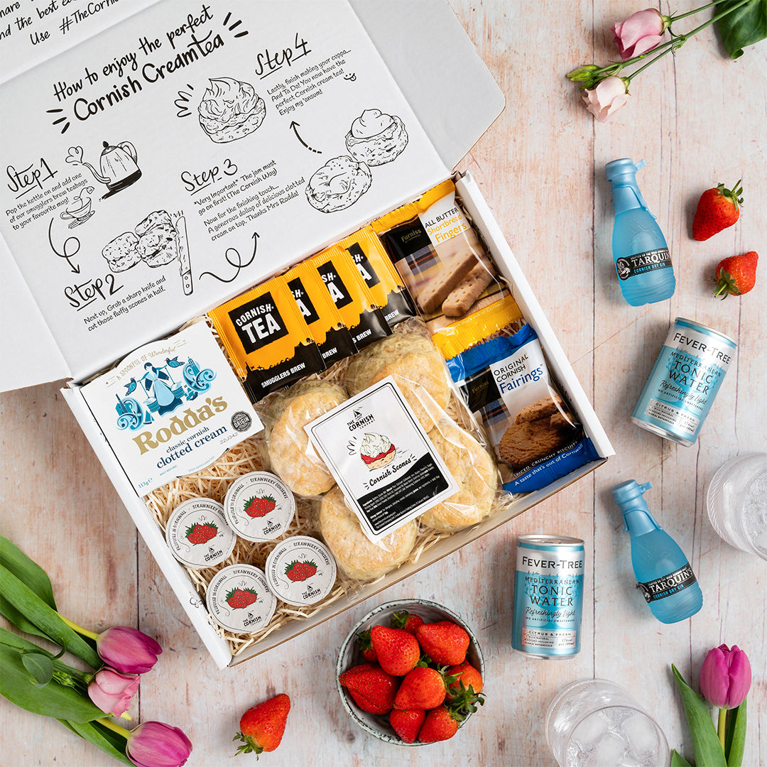 The Gin & Tonic Cream Tea Hamper