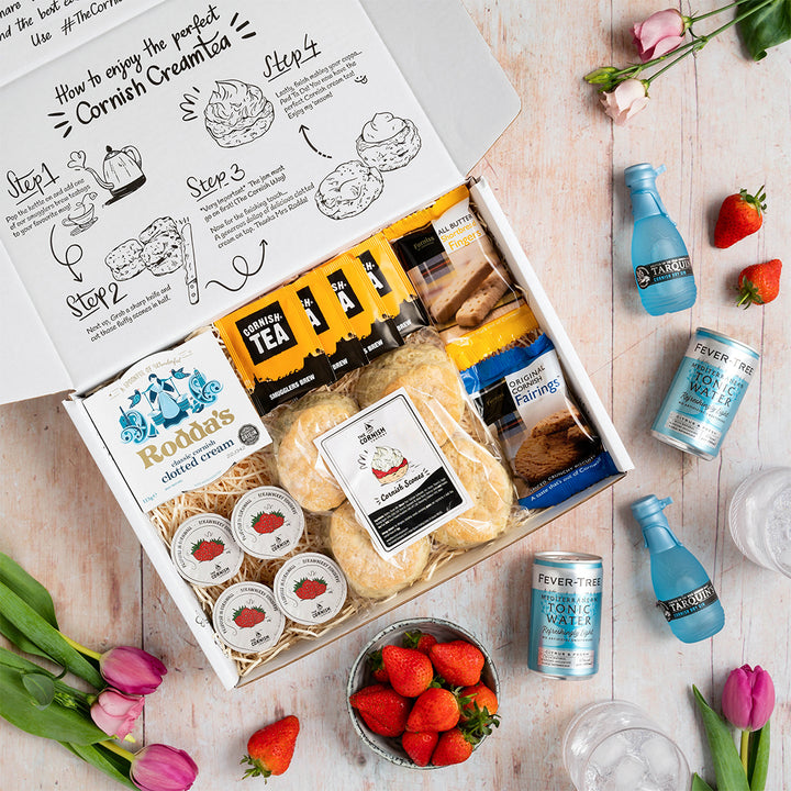 The Gin & Tonic Cream Tea Hamper