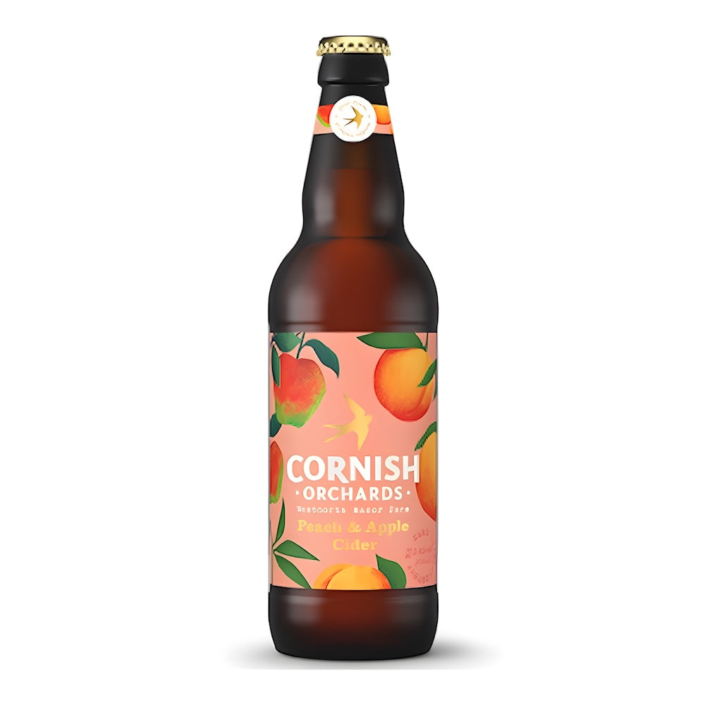 Cornish Orchards Peach and Apple Cider 3.4%