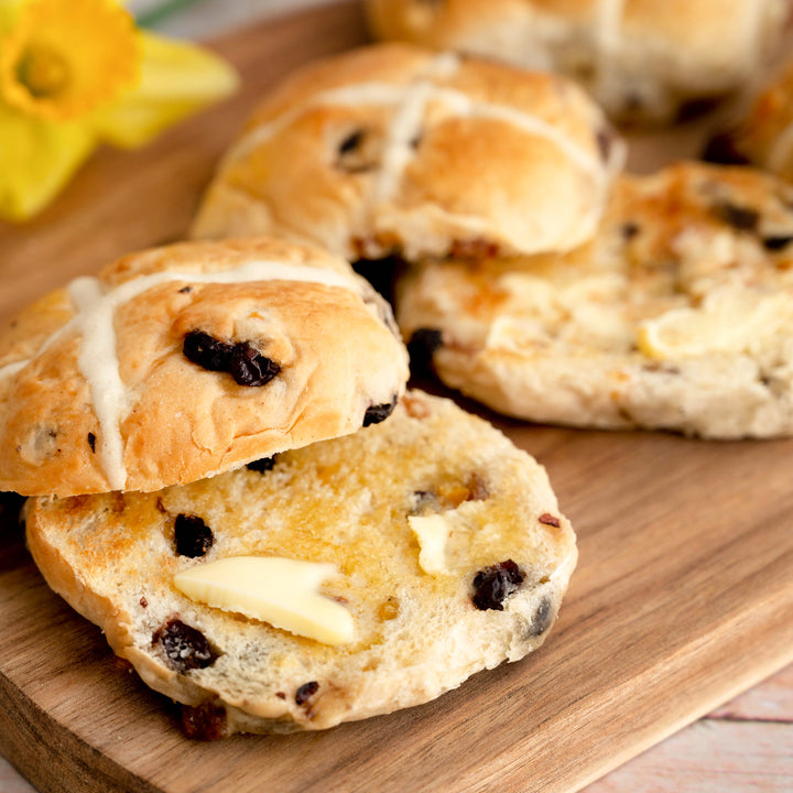 Cornish Hot Cross Buns (PACK OF 4)