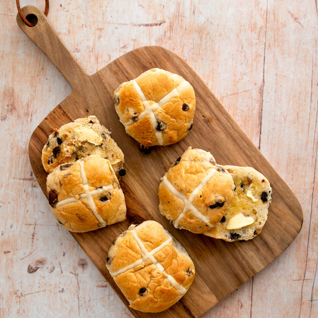 Cornish Hot Cross Buns (PACK OF 4)