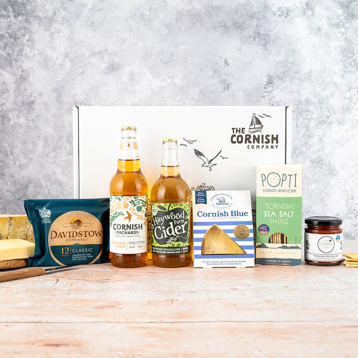 Cornish Cheese & Cider Hamper