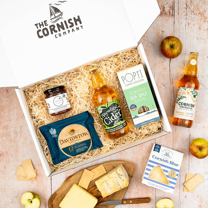 Cornish Cheese & Cider Hamper