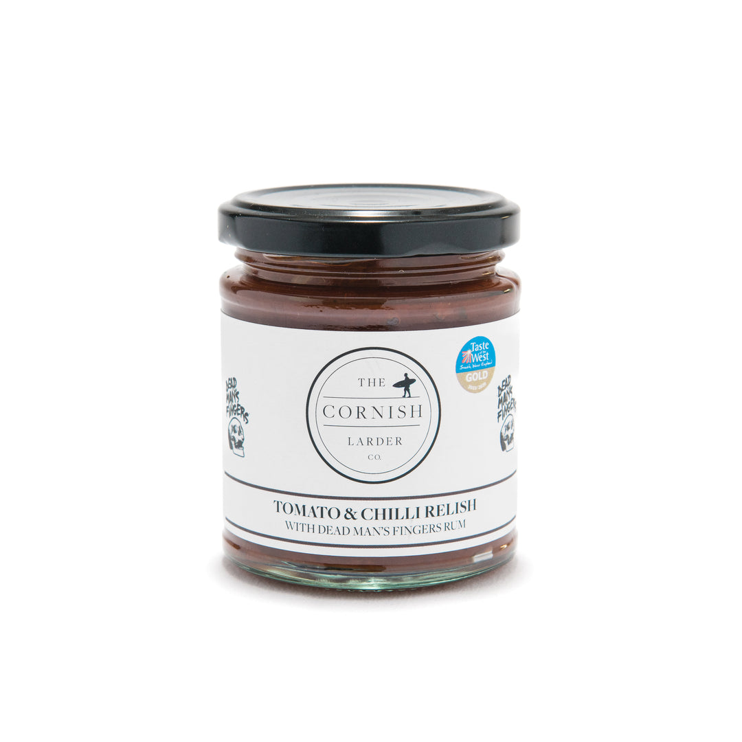 Tomato and Chilli Relish with Cape Cornwall Rum