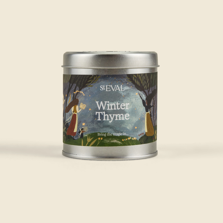 Winter Thyme, Scented Christmas Tin Candle