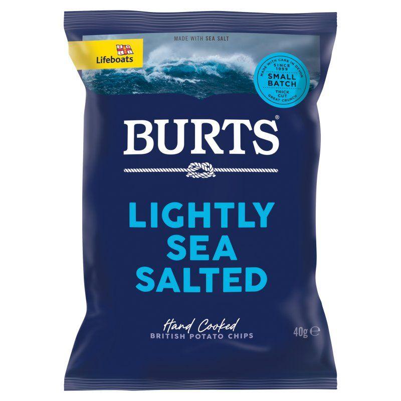 Burts Lighty Salted Crisps 40g