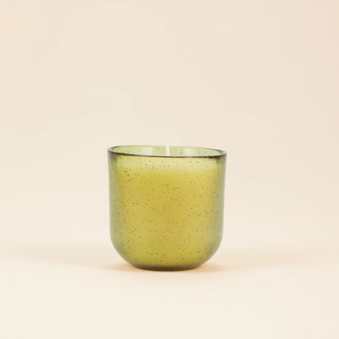 St Eval Walled Garden Sea Garden Pot Glass Candle