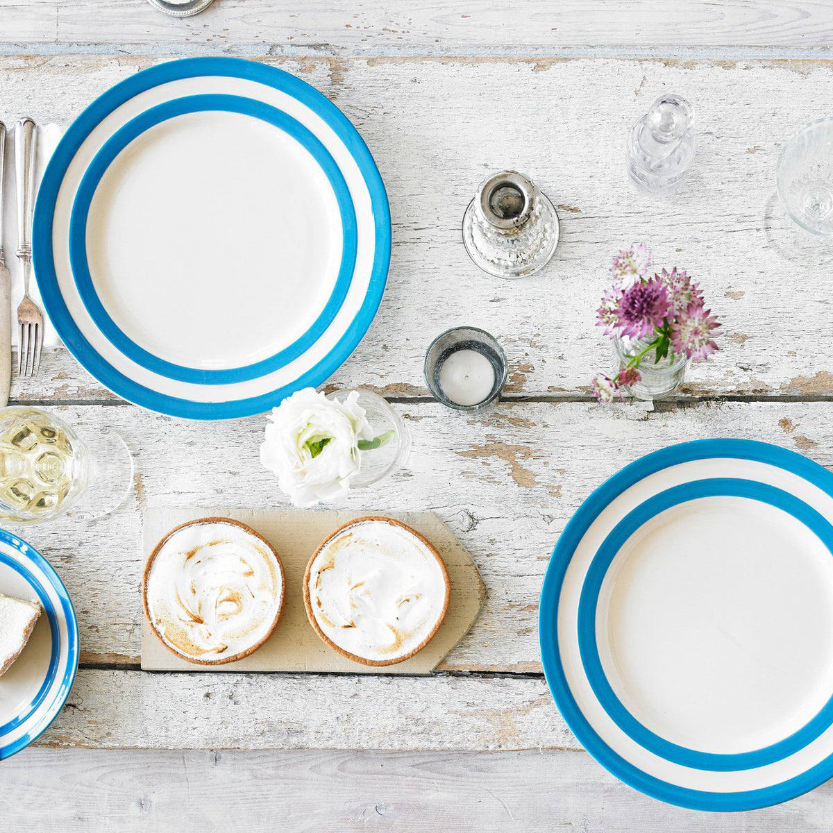 Cornishware Blue Side Plate 18cm – The Cornish Company