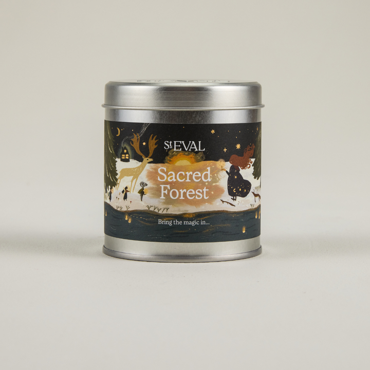 St Eval Sacred Forest, Scented Christmas Tin Candle