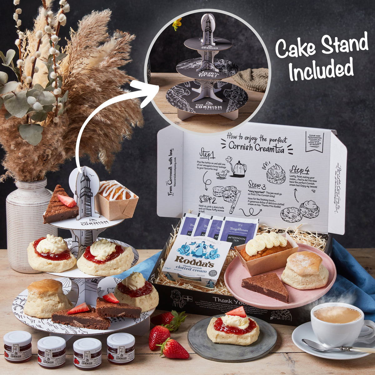 The Afternoon Tea Hamper – The Cornish Company