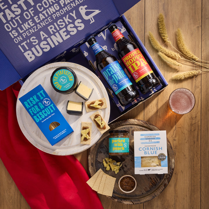 Cornish Cheese & Ale Hamper