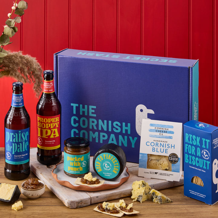 Cornish Cheese & Ale Hamper