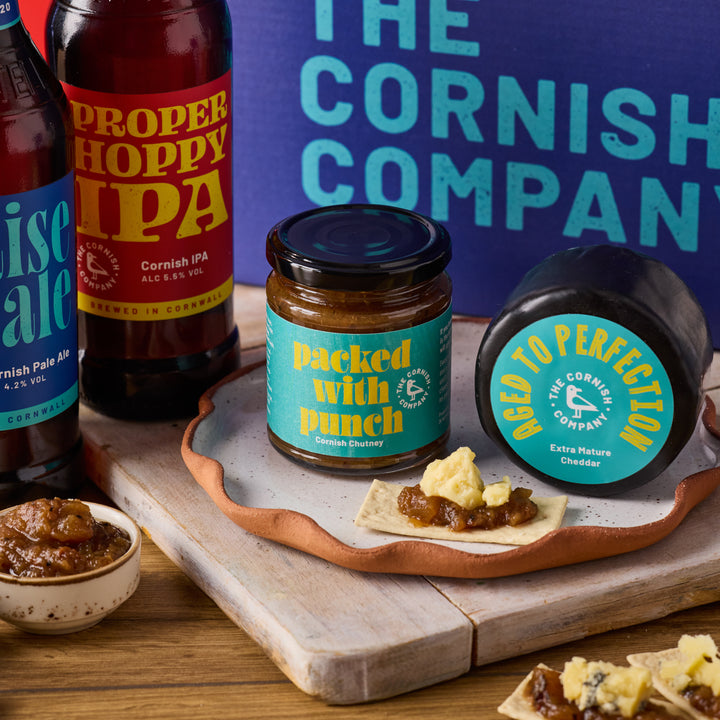 Cornish Cheese & Ale Hamper