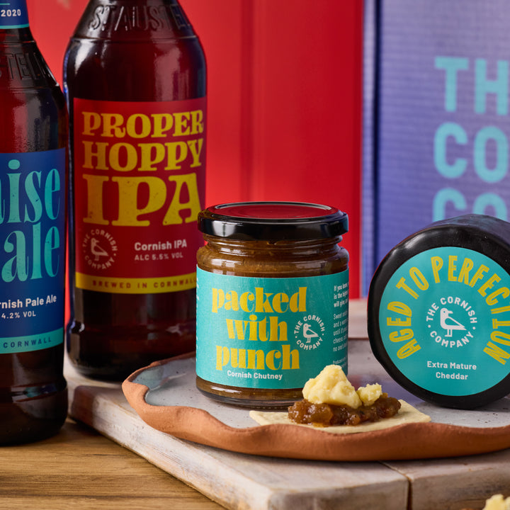 Cornish Cheese & Ale Hamper
