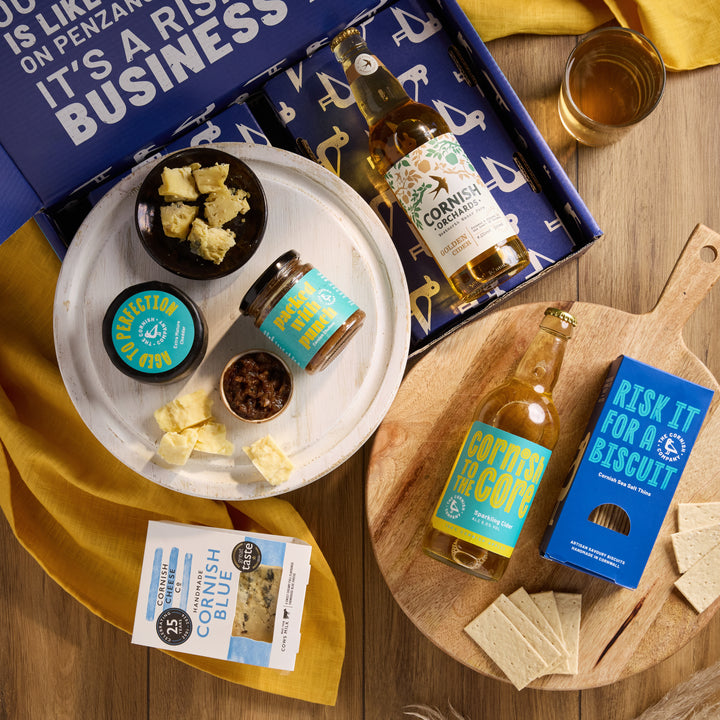 Cornish Cheese & Cider Hamper