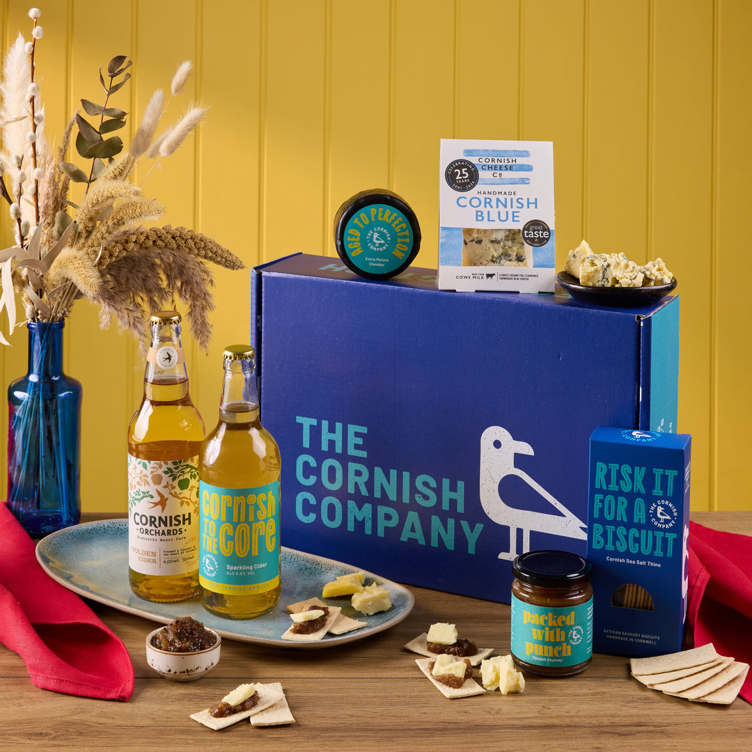 Cornish Cheese & Cider Hamper